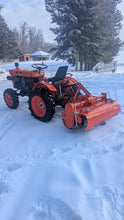 Load image into Gallery viewer, Kubota B7100 and rototiller
