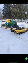 Load image into Gallery viewer, John Deere 455 diesel tractor rototiller
