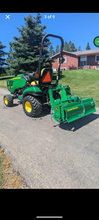 Load image into Gallery viewer, John Deere 1026R diesel tractor rototiller
