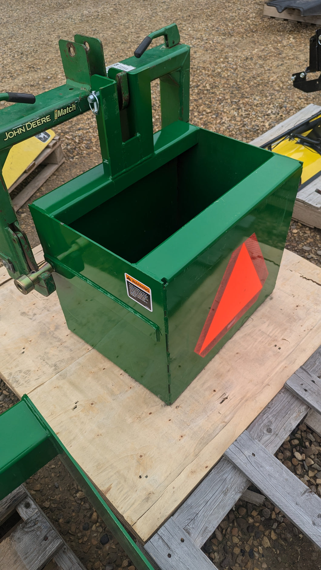 John Deere ballast box