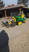 Load image into Gallery viewer, John Deere 316 tractor snowblower mower bagger
