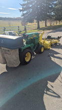 Load image into Gallery viewer, John Deere 316 tractor snowblower mower bagger
