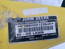 Load image into Gallery viewer, John Deere 425 445 455 60” mowing deck
