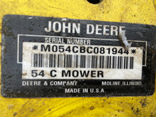 Load image into Gallery viewer, JD Series mowing 54&quot; decks plus baggersystem
